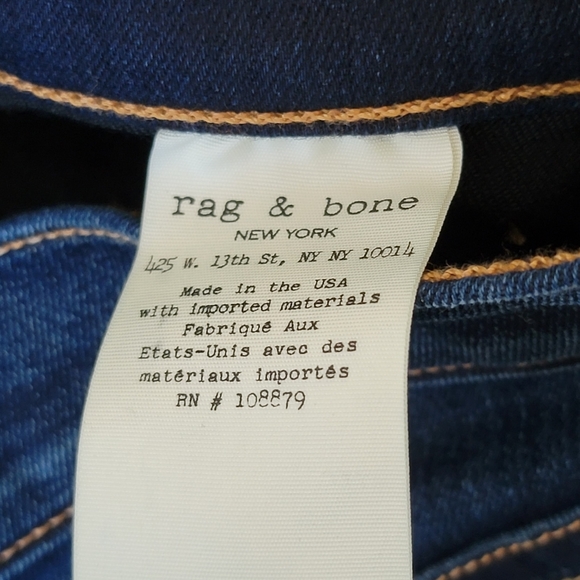 Rag and Bone JEAN High Waist Skinny Jeans - Picture 15 of 16